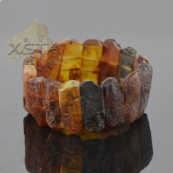  Amber bracelet healing raw beads